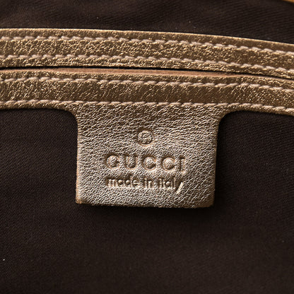 Gucci Crystal Monogram Medium Joy Boston Bronze 6 of 13