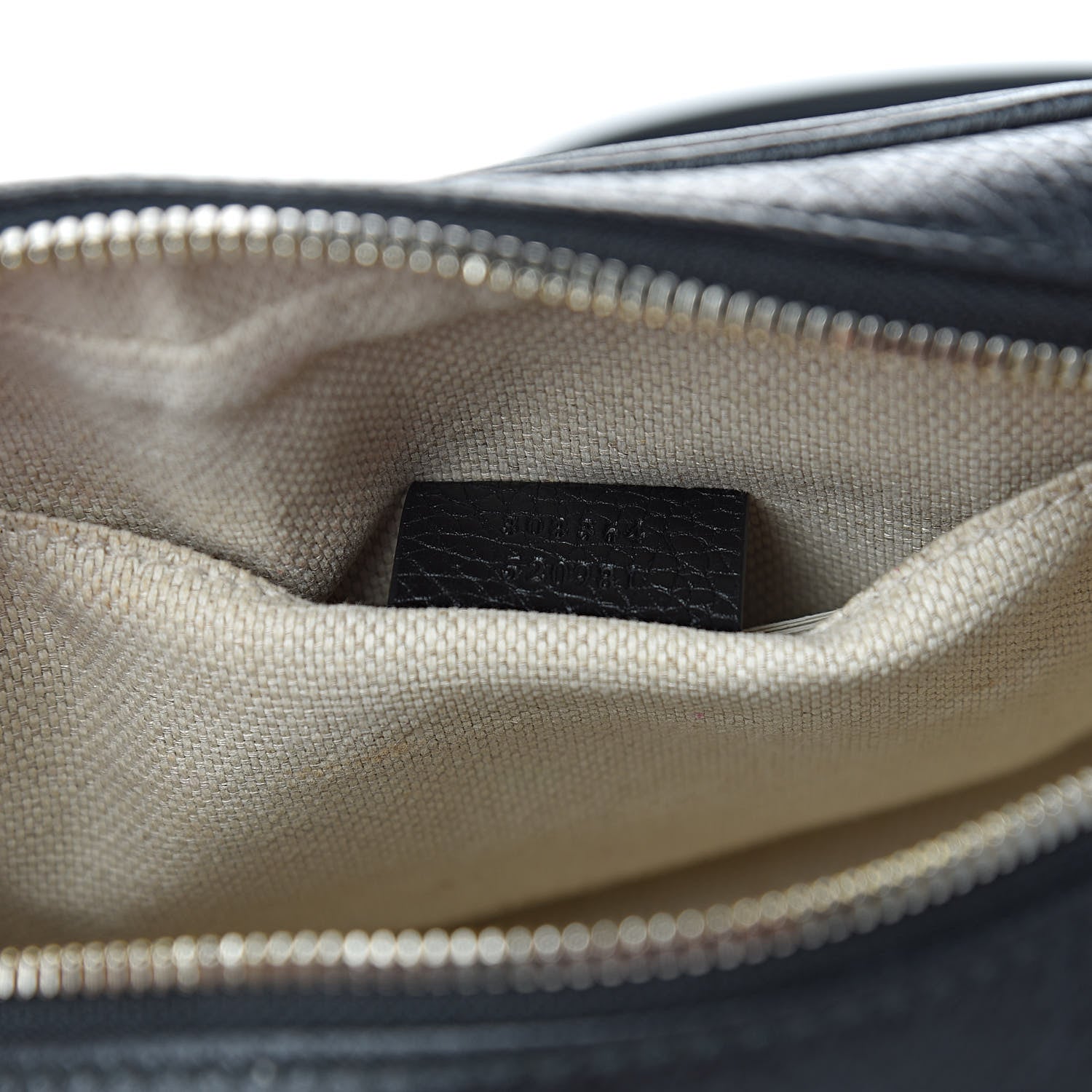 Gucci Pebbled Calfskin Small Soho Disco Bag Black 7 of 13
