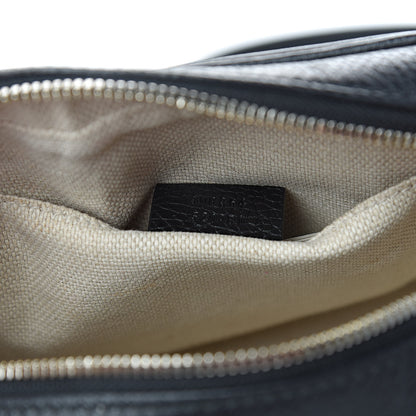 Gucci Pebbled Calfskin Small Soho Disco Bag Black 7 of 13