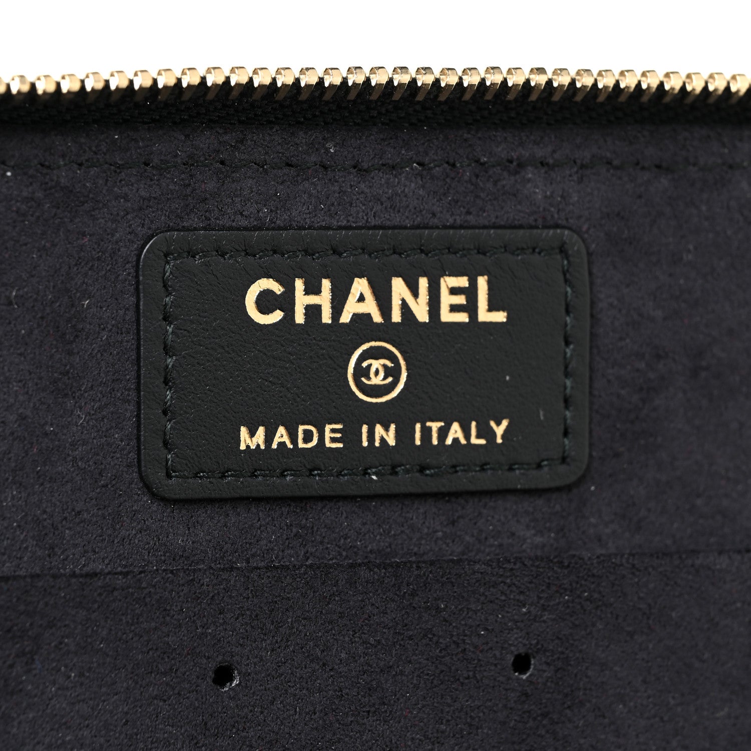 Chanel Caviar Quilted Top Handle Jewelry Case Black 6 of 12