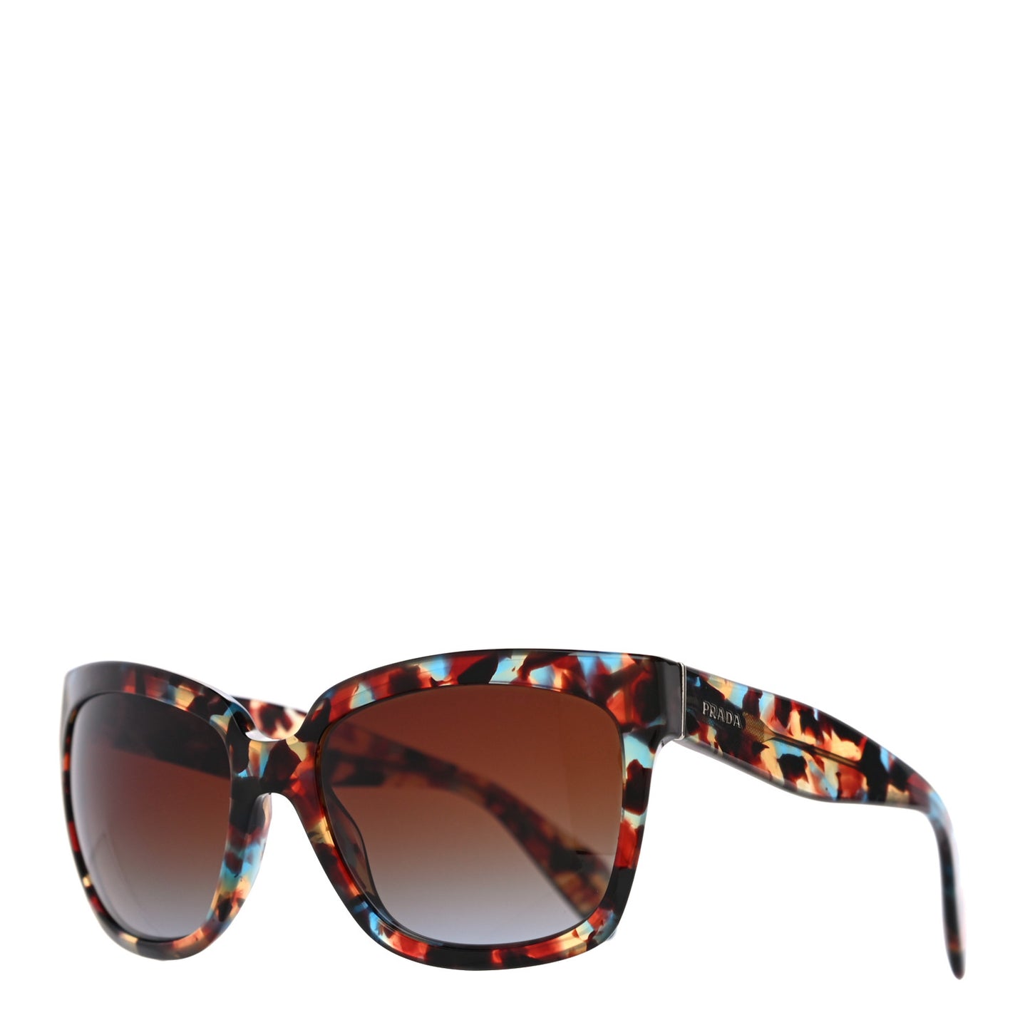 Square Sunglasses SPR 07P Tortoise Blue