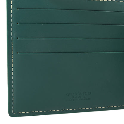 Goyard Goyardine Bi-Fold Victoire PM Wallet Green 6 of 7