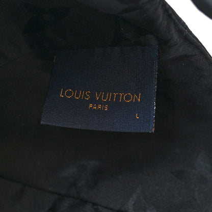 Louis Vuitton Polyester Silk Monogram LV Get Ready Cap L Black 7 of 7