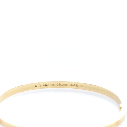 Cartier 18K Yellow Gold Small LOVE Bracelet 18 3 of 4