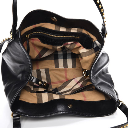 Burberry Lambskin Bridle Studs Small Canterbury Tote Black 5 of 15