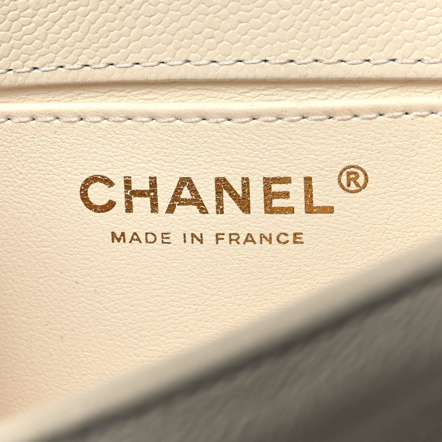 Caviar Quilted Small Boy Messenger Bag White