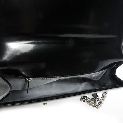 Chanel Glazed Calfskin Large Boy Flap Black 7 of 9