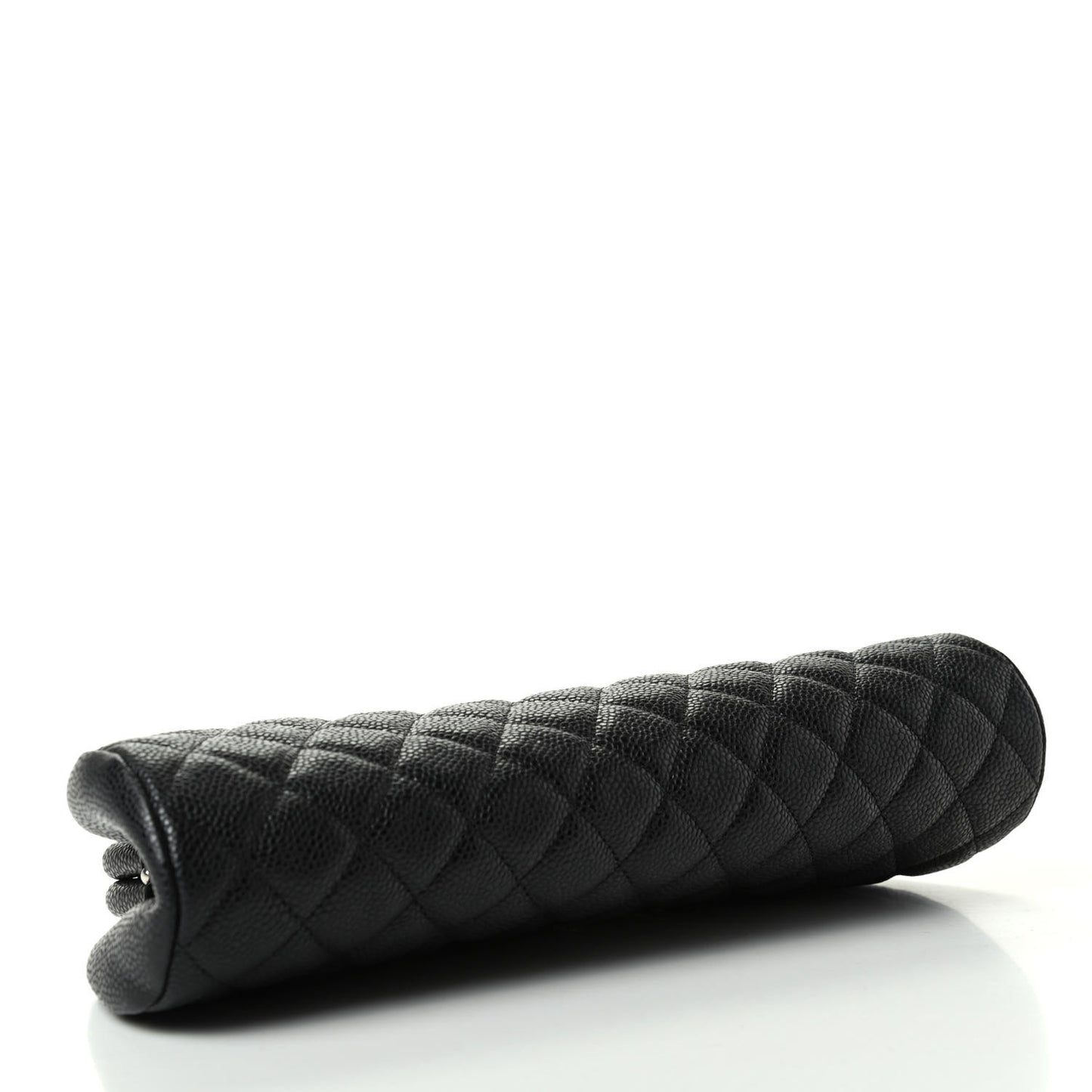 Caviar Quilted Timeless Clutch Black
