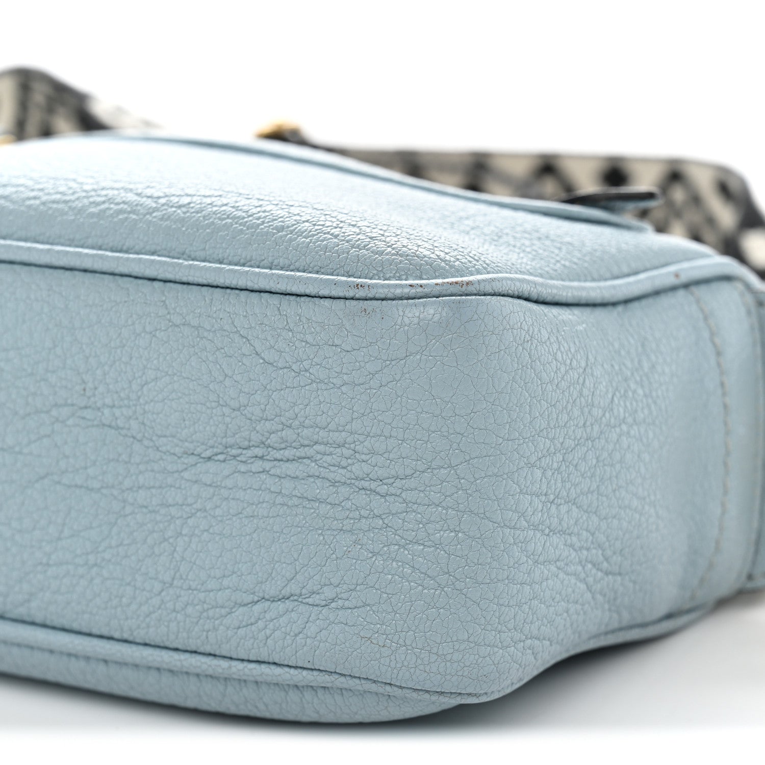 Miu Miu Madras Jacquard Camera Bag Lago 9 of 13