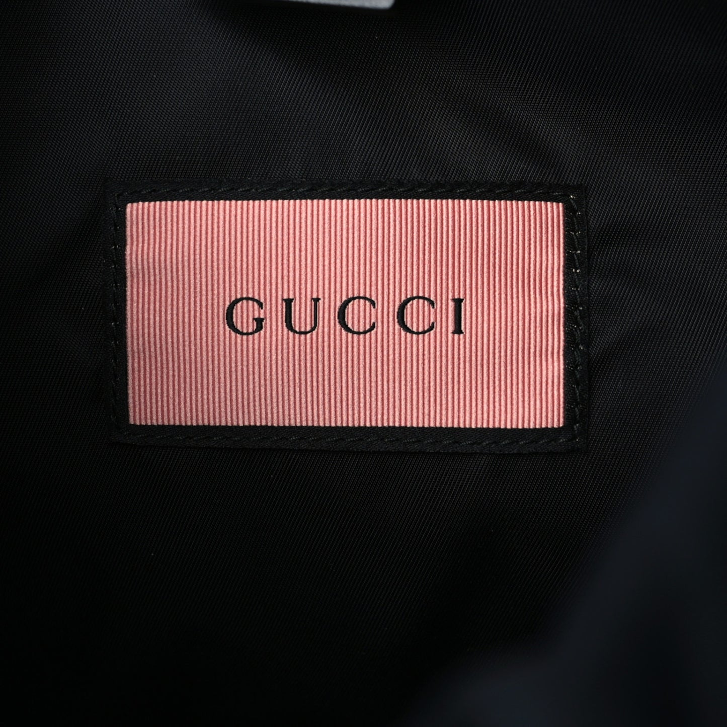 Techno Canvas GucciGhost Double Buckle Backpack Blue Agata Hibiscus Red