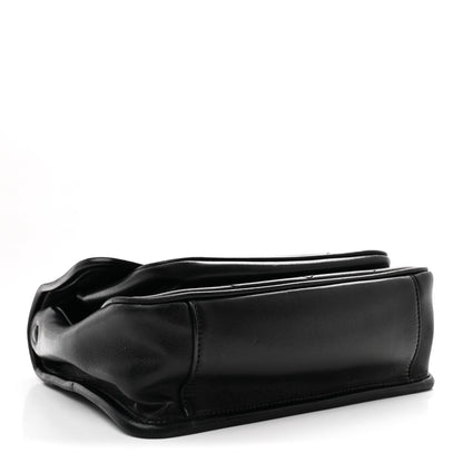 Saint Laurent Lambskin Matelasse Monogram Baby Niki Chain Satchel Black 3 of 9