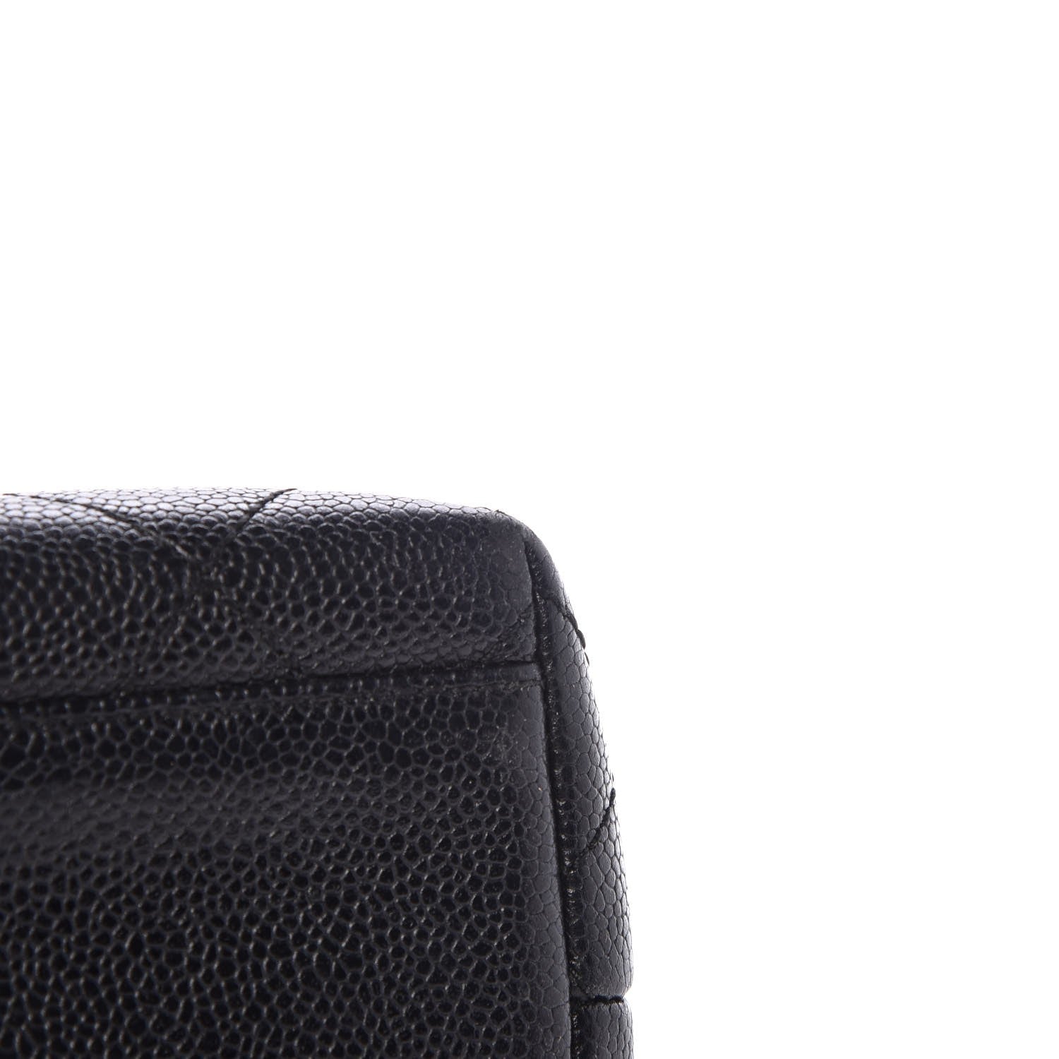 Chanel Caviar Quilted Jumbo Kelly Flap Black 11 of 14