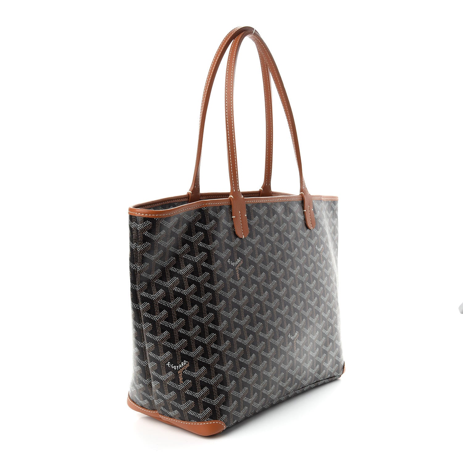 Goyard Goyardine Artois PM Black Gold 3 of 9