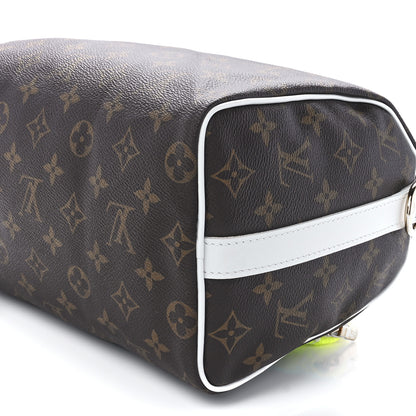 Louis Vuitton Monogram LV Match Speedy Bandouliere 25 White 11 of 11