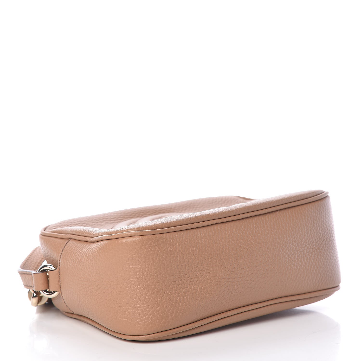 Gucci Pebbled Calfskin Small Soho Disco Bag Camelia 4 of 12