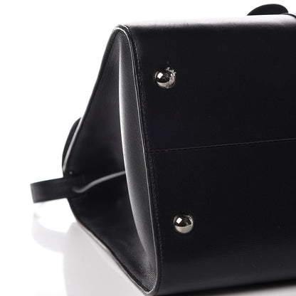 Delvaux Calfskin MM L'Humour Brillant Satchel Black 7 of 15