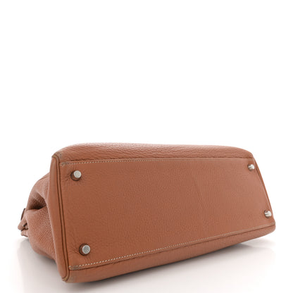 Hermes Togo Kelly Retourne 35 Gold 4 of 19