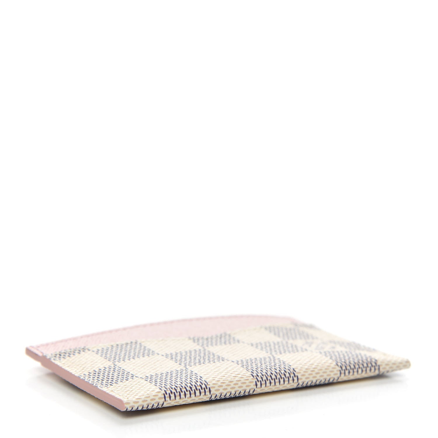 Louis Vuitton Damier Azur Daily Card Holder Rose Ballerine 4 of 7