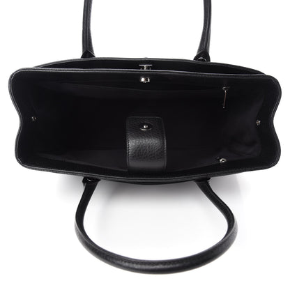 Chanel Calfskin Cerf Executive Shopper Tote Black 6 of 11