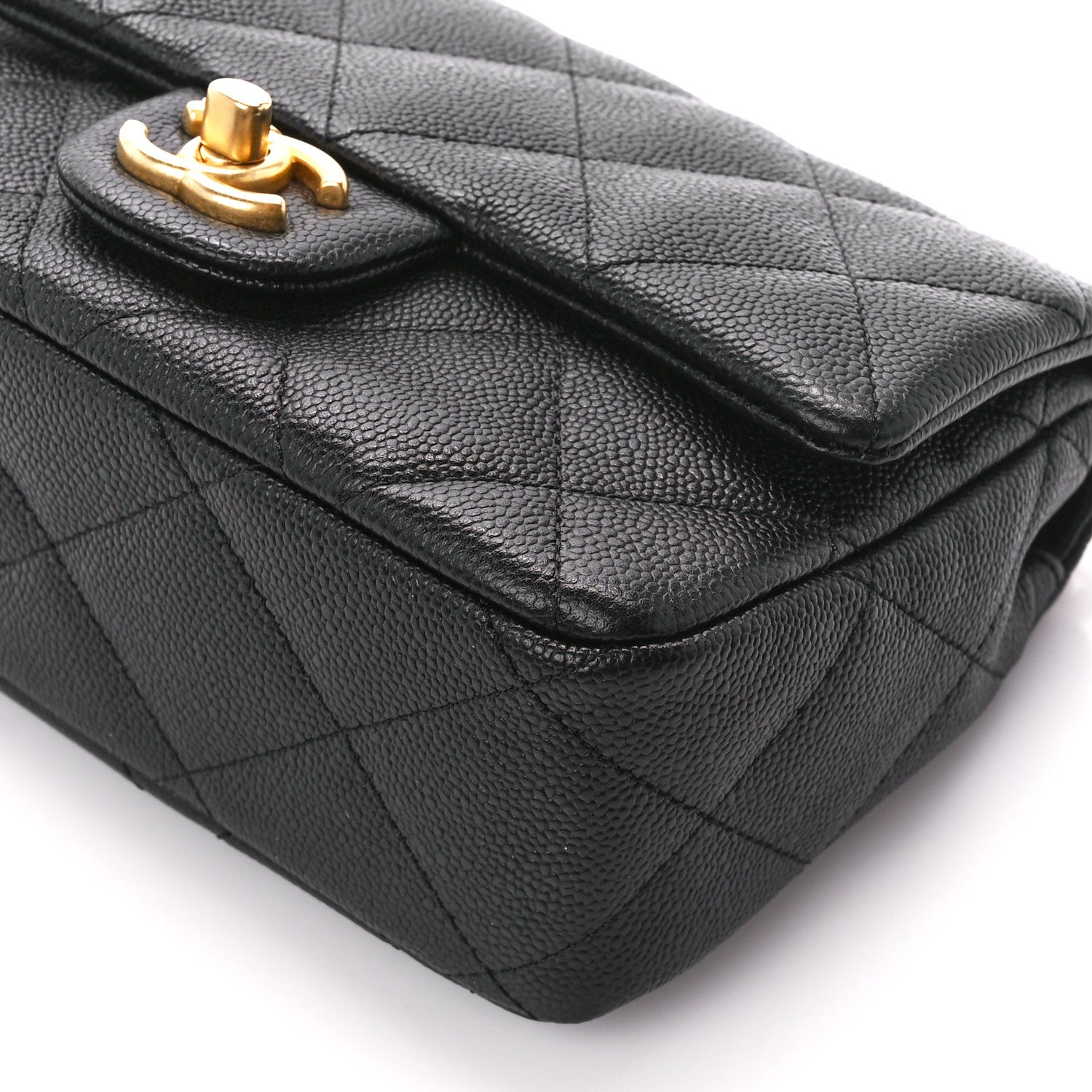 Chanel Caviar Quilted Mini Sweetheart Flap Black 11 of 11