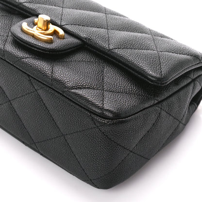 Chanel Caviar Quilted Mini Sweetheart Flap Black 11 of 11