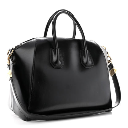 Givenchy Shiny Lord Calfskin Medium Antigona Black 3 of 13