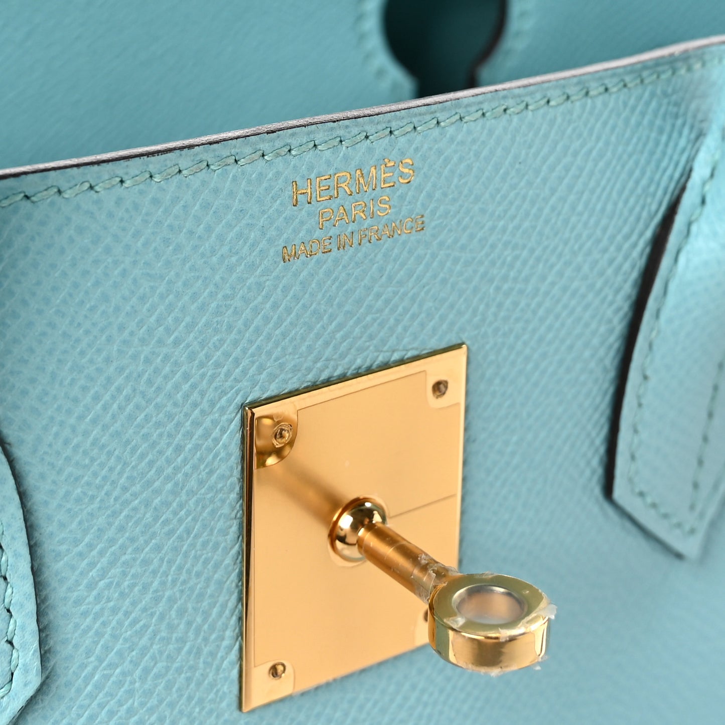 Epsom BIRKIN 30 Bleu Atoll