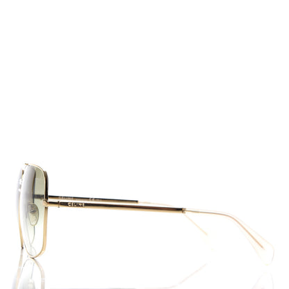 Celine Metal Sunglasses CL 41808/S Gold 3 of 6