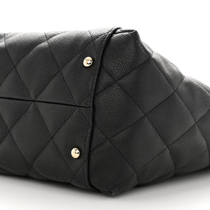Chanel Caviar Quilted Large Shopping Tote Black 11 of 13