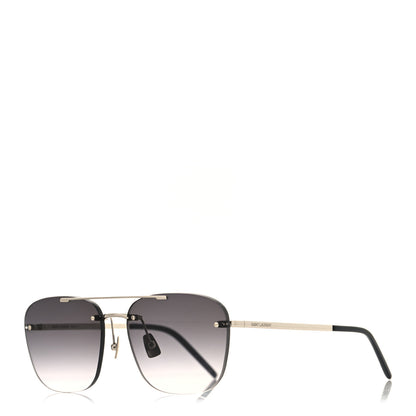 Saint Laurent Metal Sunglasses SL 309 Black 1 of 7