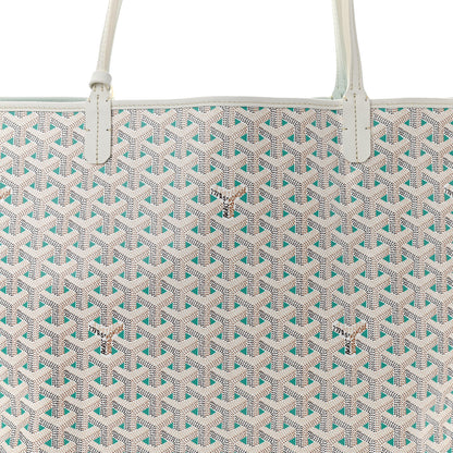 Goyard Goyardine Saint Louis Claire Voie GM White Opaline 10 of 12