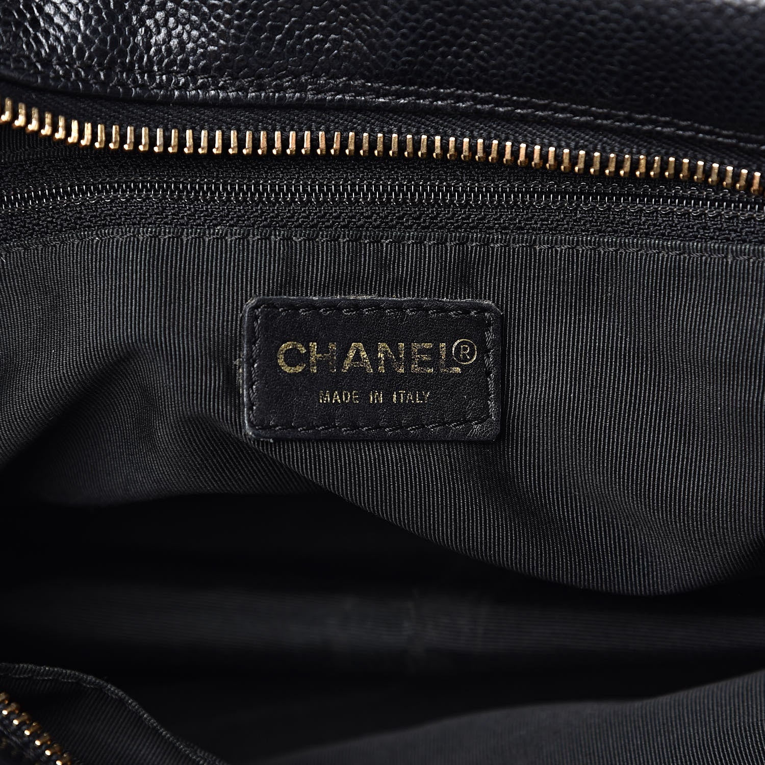 Chanel CHANELCaviarQuiltedPetitTimelessTotePTTBlack 6 of 13