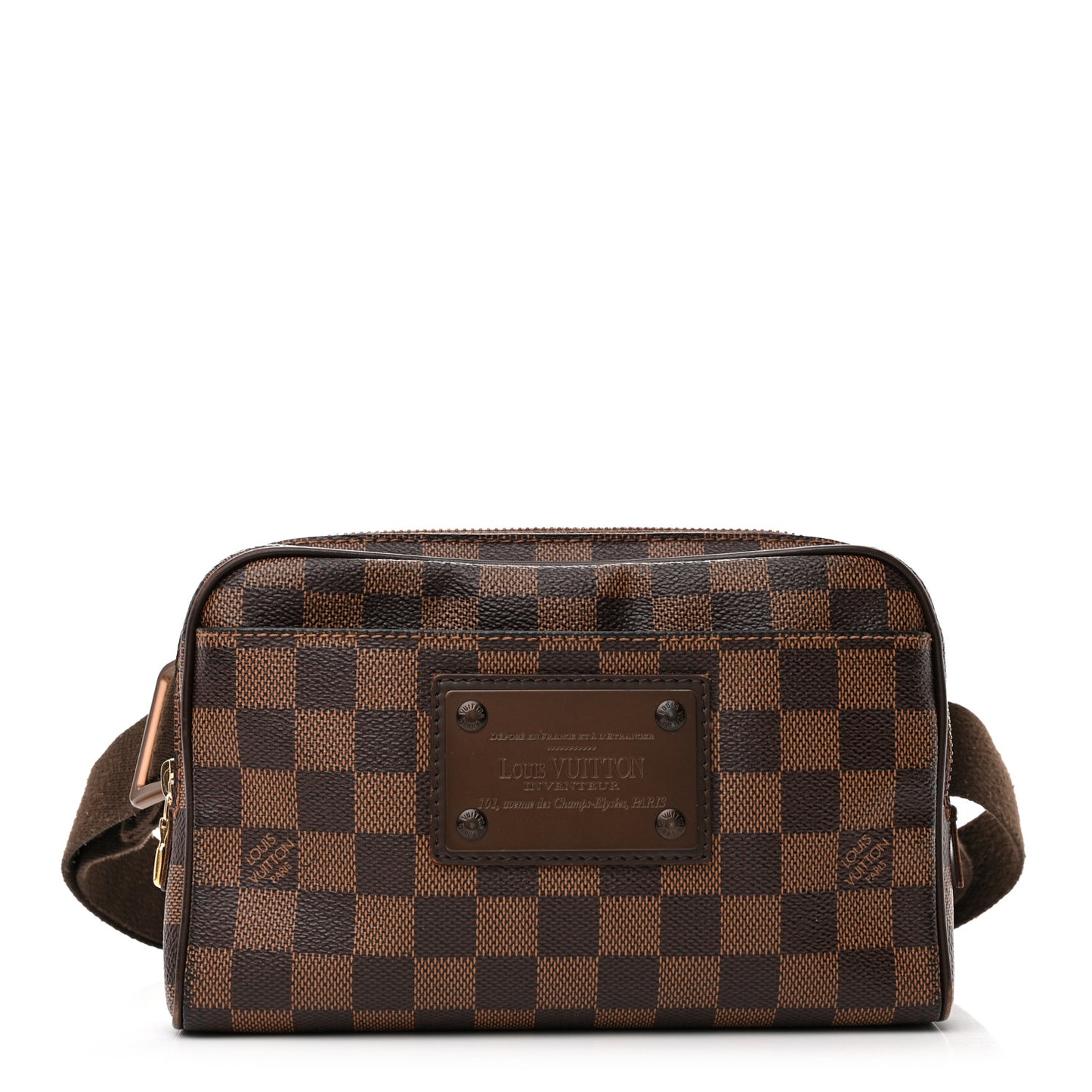 Damier Ebene Brooklyn Bum Bag