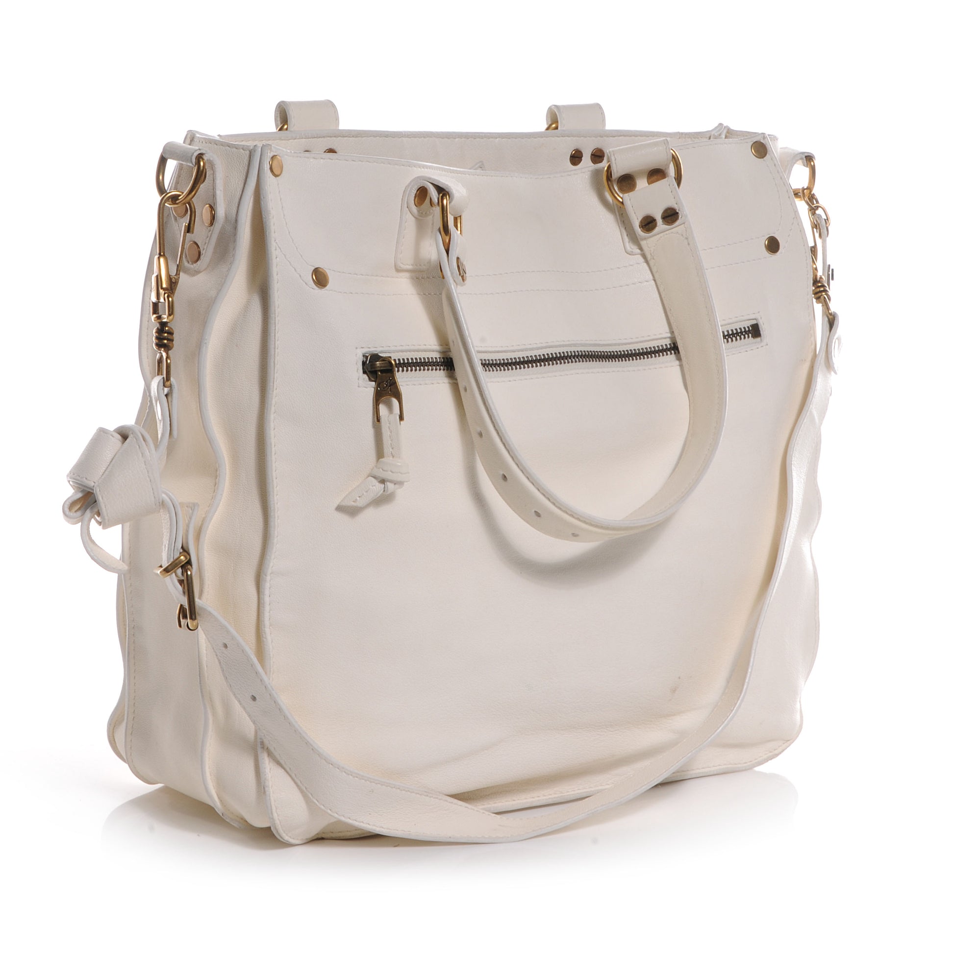 Proenza Schouler Leather PS1 Tote White 3 of 14