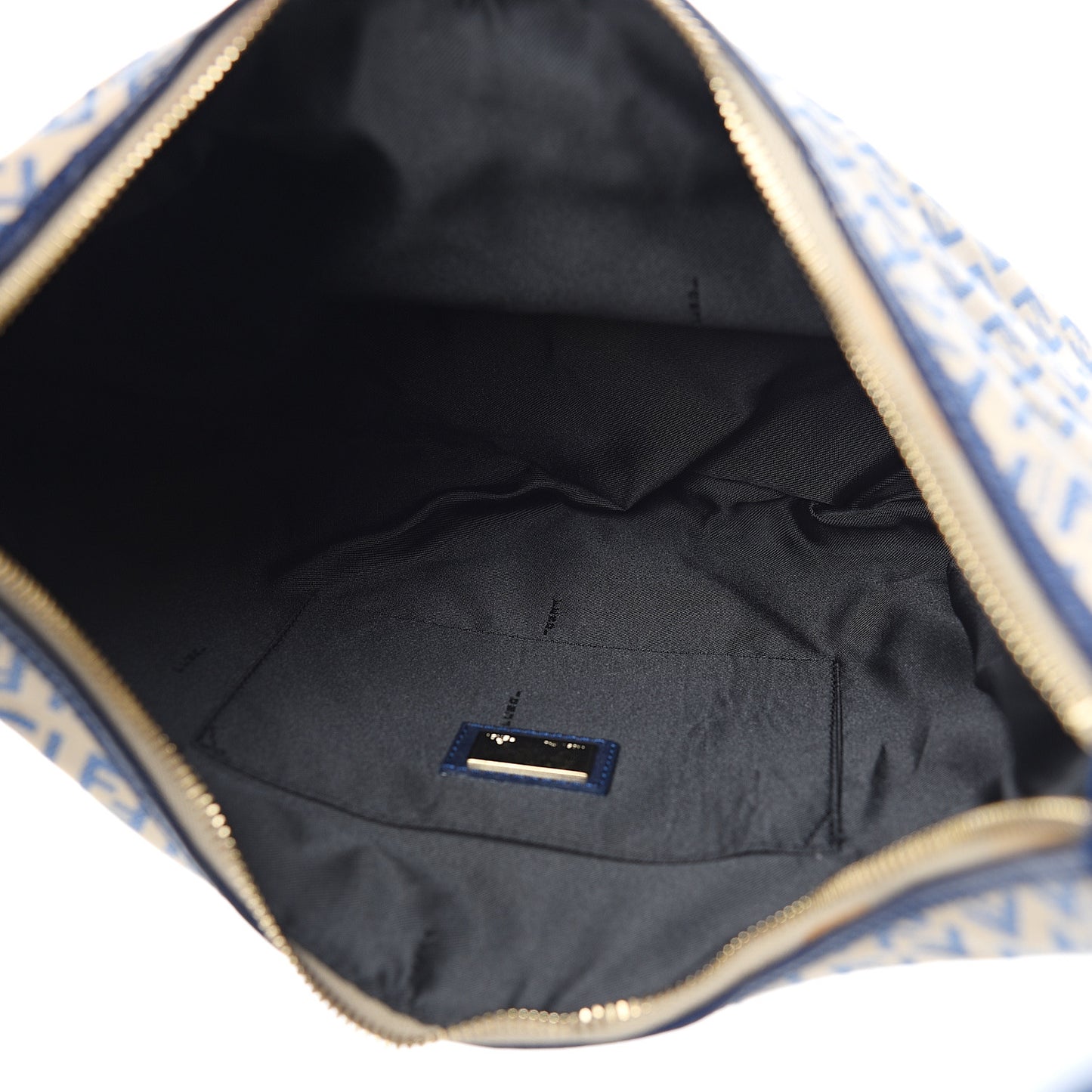 Zucchino Vitello Chef Hobo Beige Azzurro Blue
