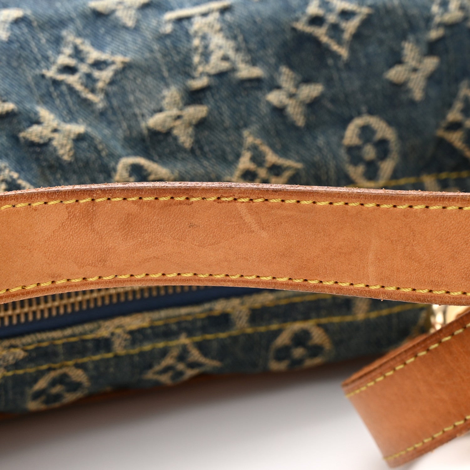 Louis Vuitton Monogram Denim Baggy PM Blue 13 of 16