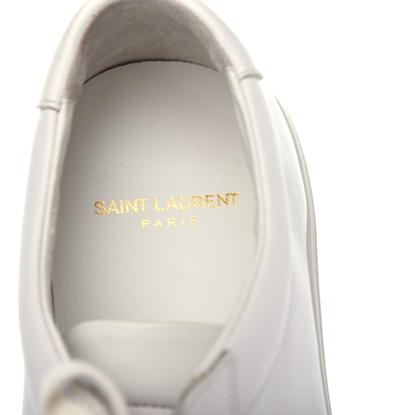 Calfskin Andy Low Top Sneakers 41 Mystic White
