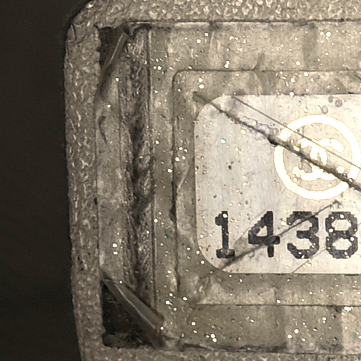 Washed Lambskin Quilted Maxi Chain Around Flap Black