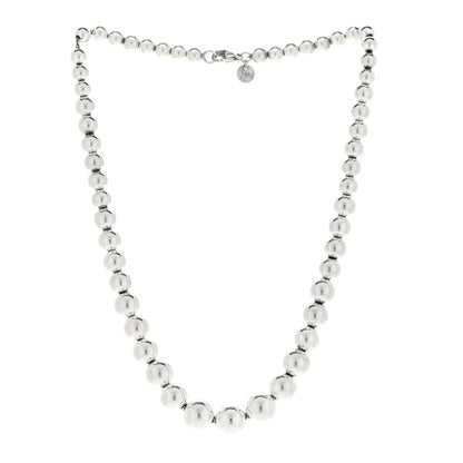 Tiffany Sterling Silver HardWear Graduated Ball Necklace 3 of 4
