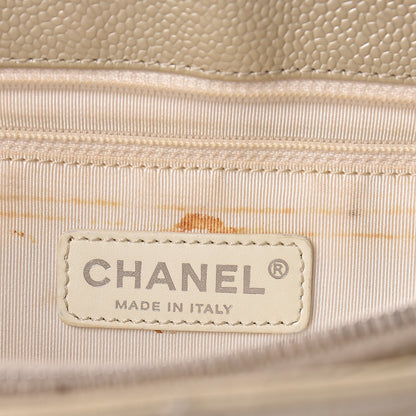 Chanel Caviar Quilted Grand Shopping Tote GST Pearl 11 of 16
