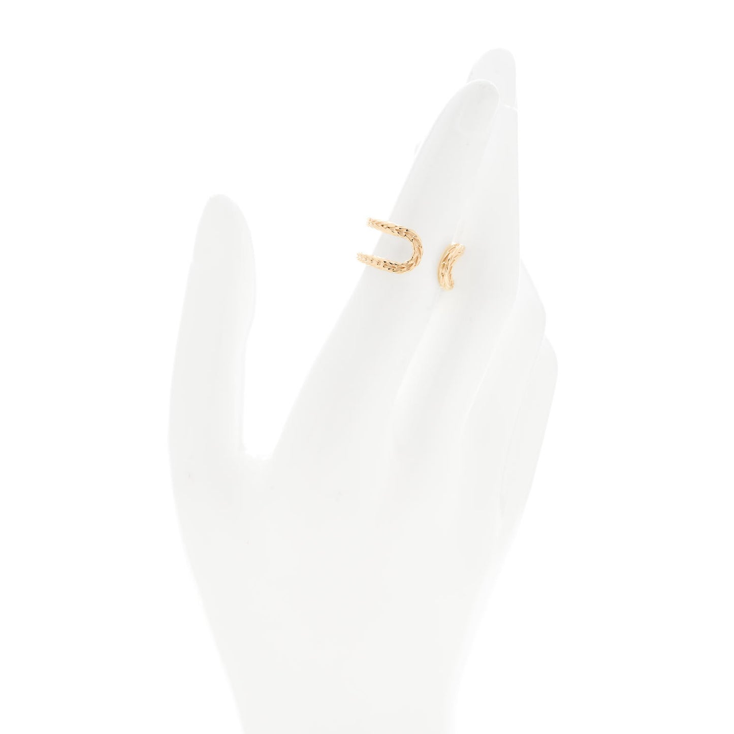 18K Yellow Gold PM Chain d'Ancre Danae Ring 50 5.25