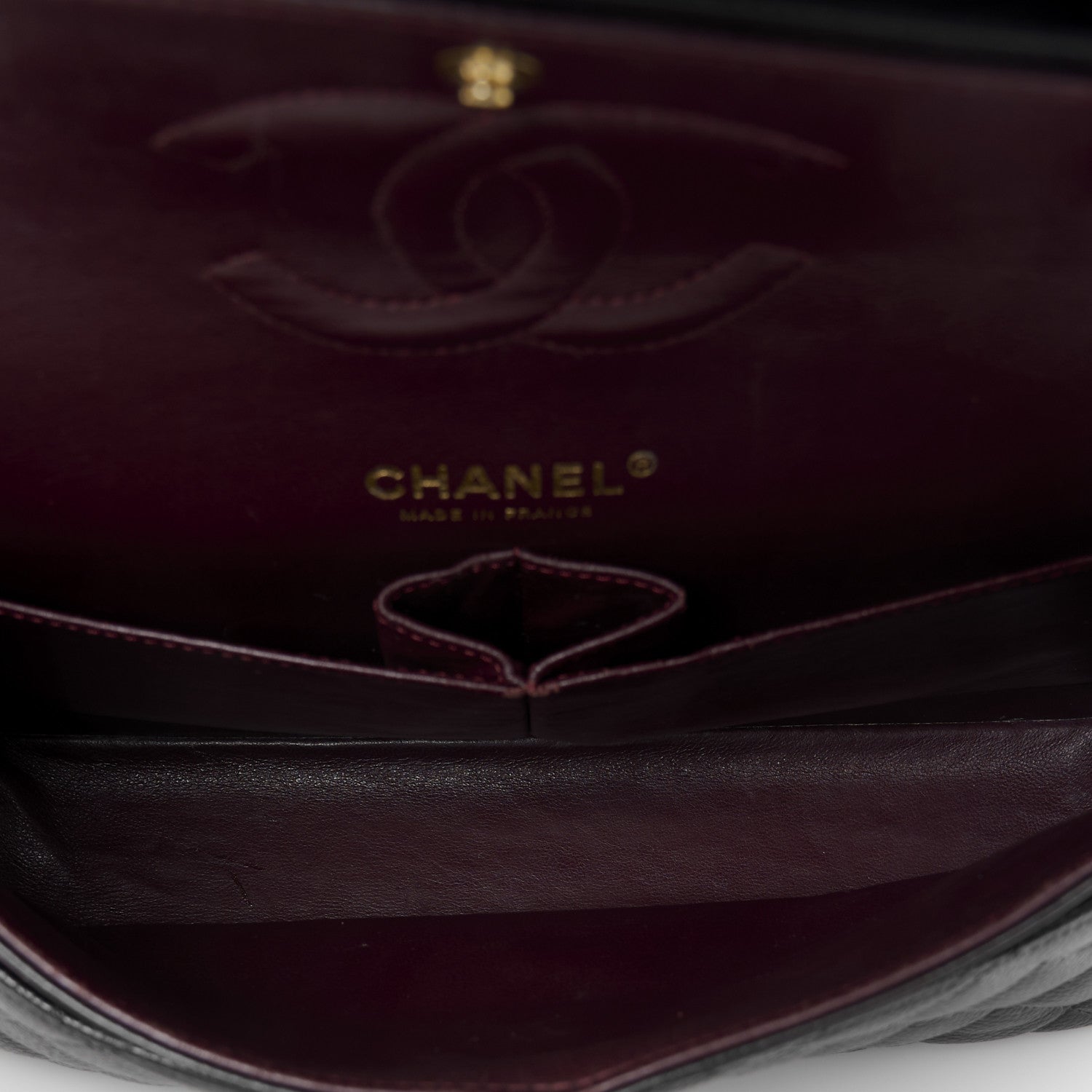 Chanel Caviar Quilted Medium Double Flap Black 5 of 11