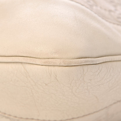 Gucci Guccissima Medium Jackie O Bouvier Hobo Off White 14 of 16