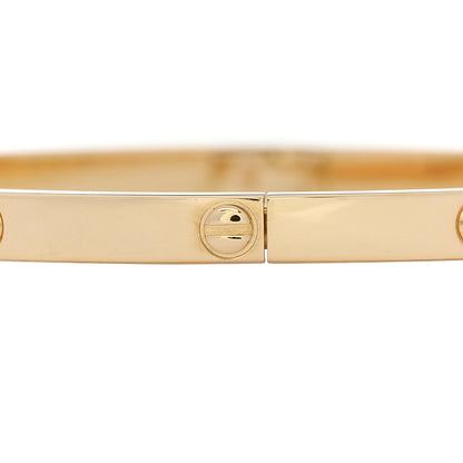 Cartier 18K Yellow Gold 6 Diamond Small LOVE Bracelet 16 5 of 9