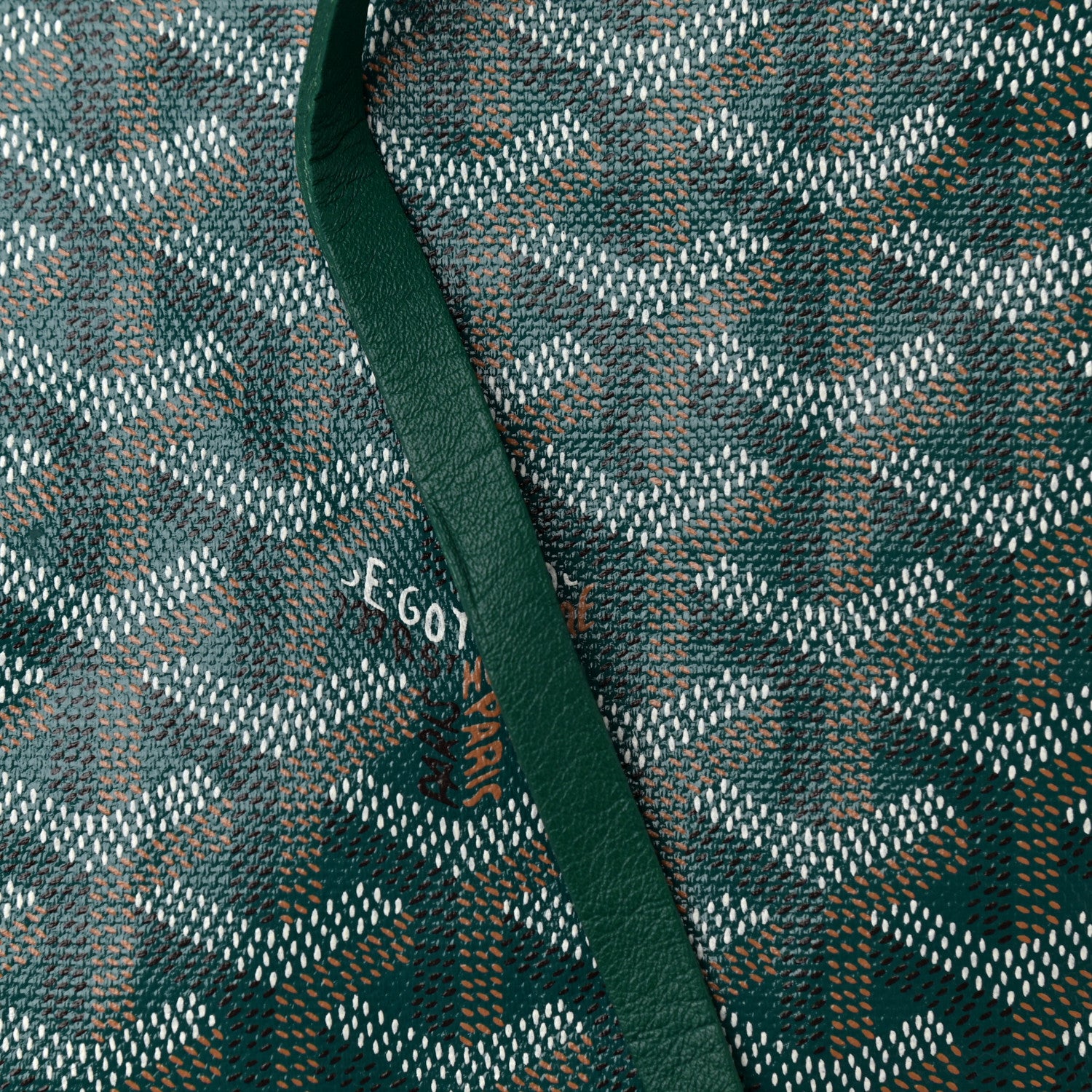 Goyard Goyardine Saint Louis GM Green 12 of 14