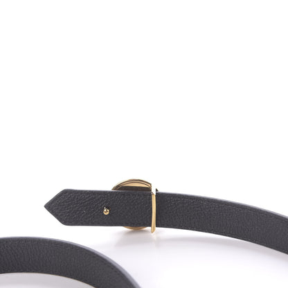 Louis Vuitton Calfskin Monogram 25mm LV Circle Reversible Belt 80 32 Black 3 of 6