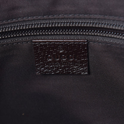 Gucci Monogram Web Medium Flat Messenger Bag Brown 6 of 9
