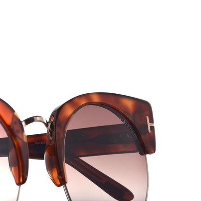 Tom Ford Savannah Sunglasses TF552 Tortoise 9 of 9