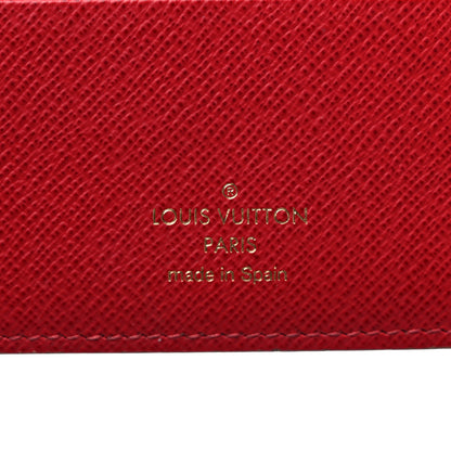 Louis Vuitton Damier Ebene Insolite Wallet Rouge 6 of 16