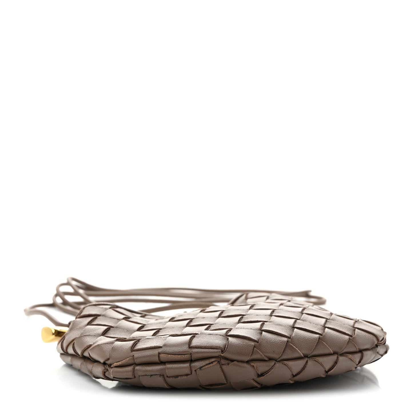 Nappa Intrecciato Mini Sardine Bag Taupe Grey
